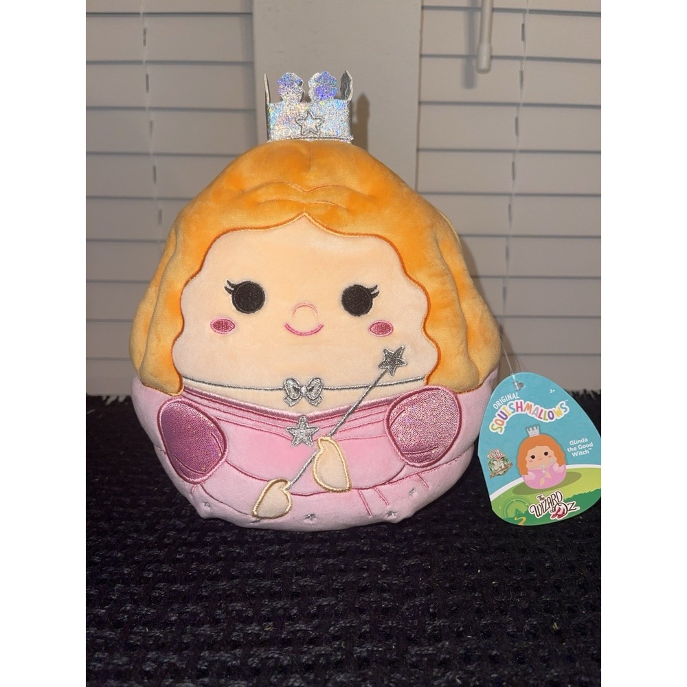 Squishmallows GLINDA THE GOOD‎ WITCH Wizard Of Oz 85th Anniversary 8" Plush NWT